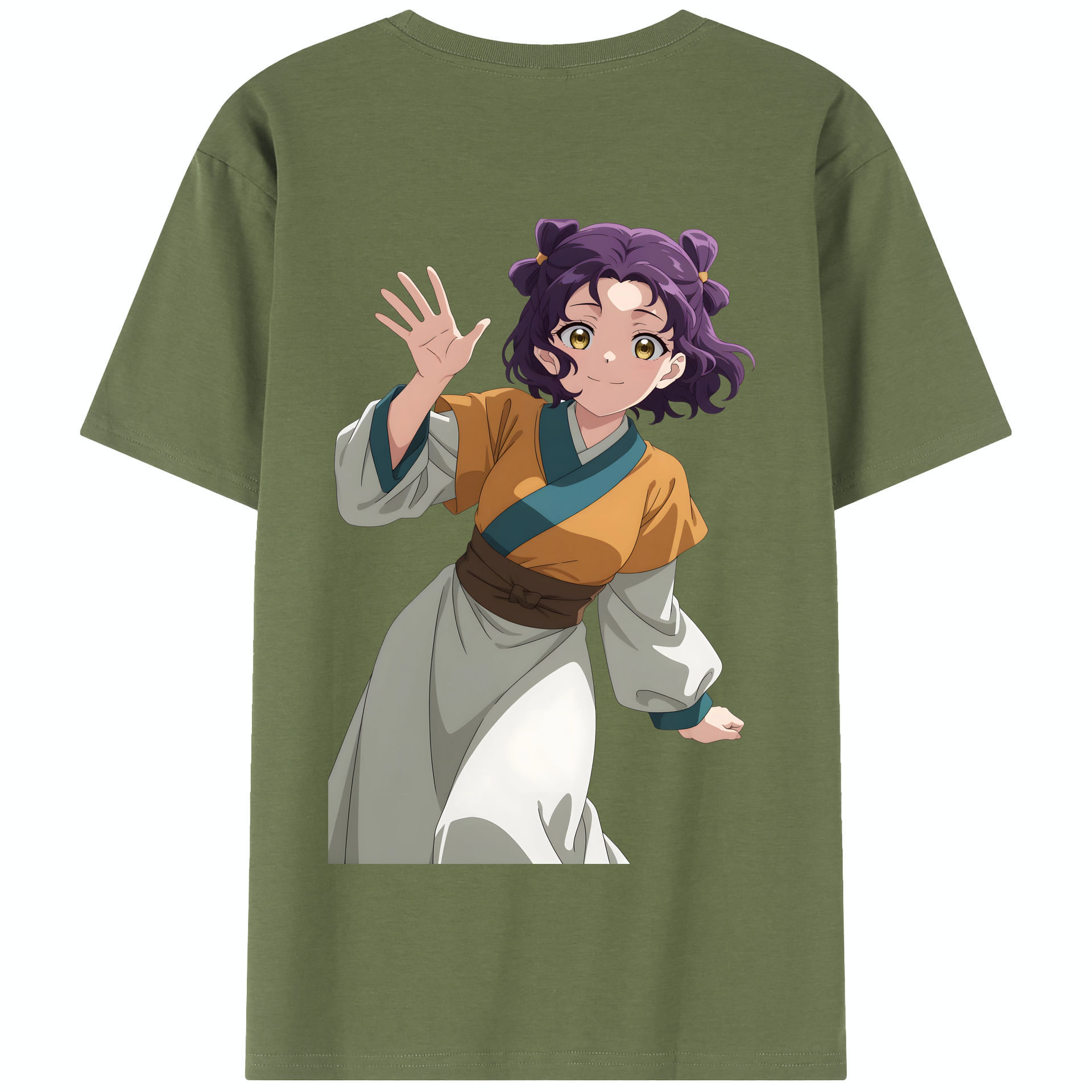 （画像用） 薬屋のひとりごと The Apothecary Diaries 綿100％半袖Tシャツ（背面プリント）